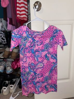 Lilly Pulitzer pink dress for girl